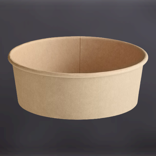 Round Kraft Paper Bowl  32 oz 